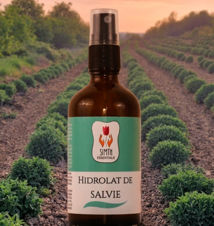 Hidrolat de Salvia Officinalis 100ml. Descoperă strălucirea pielii tale! Să ne amintim că pielea noastră poartă poveștile tuturor clipelor trăite.