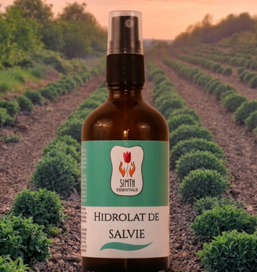 Hidrolat de Salvia Officinalis 100ml. Descoperă strălucirea pielii tale! Să ne amintim că pielea noastră poartă poveștile tuturor clipelor trăite.