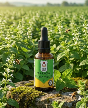 Ser Facial Melissa Vitamin C 30ml. Descoperă strălucirea pielii tale! Să ne amintim că pielea noastră poartă poveștile tuturor clipelor trăite.
